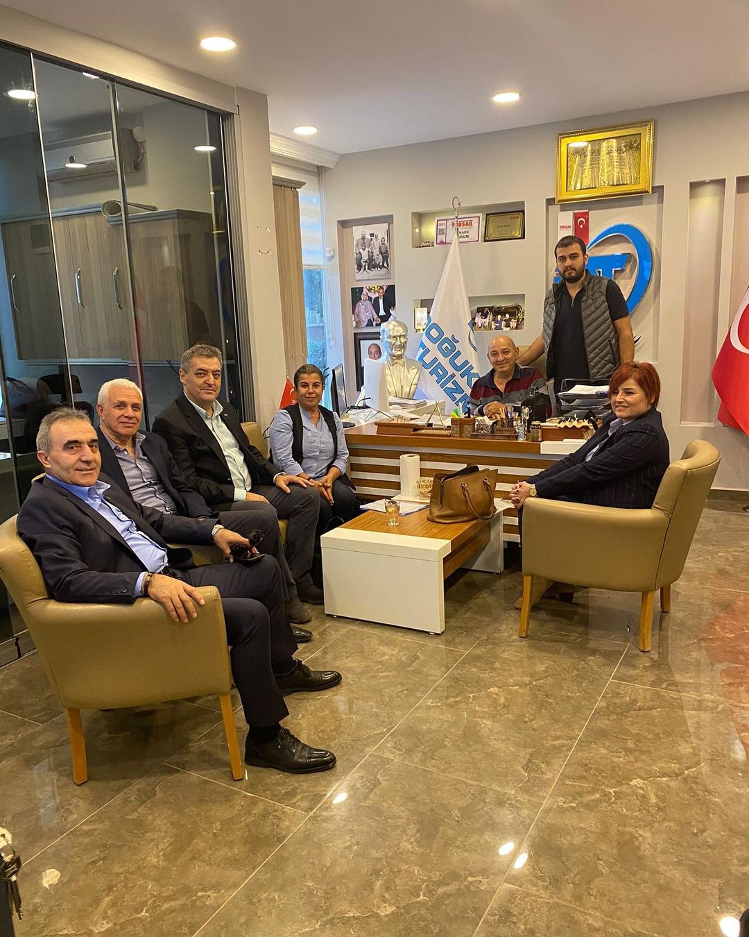 Doğukan Turizm Seyahat Sanayi ve Tic. Ltd Şti. Yönetim kurulu başkanı Sayın Doğukan Turan’ı ziyaret ettik.